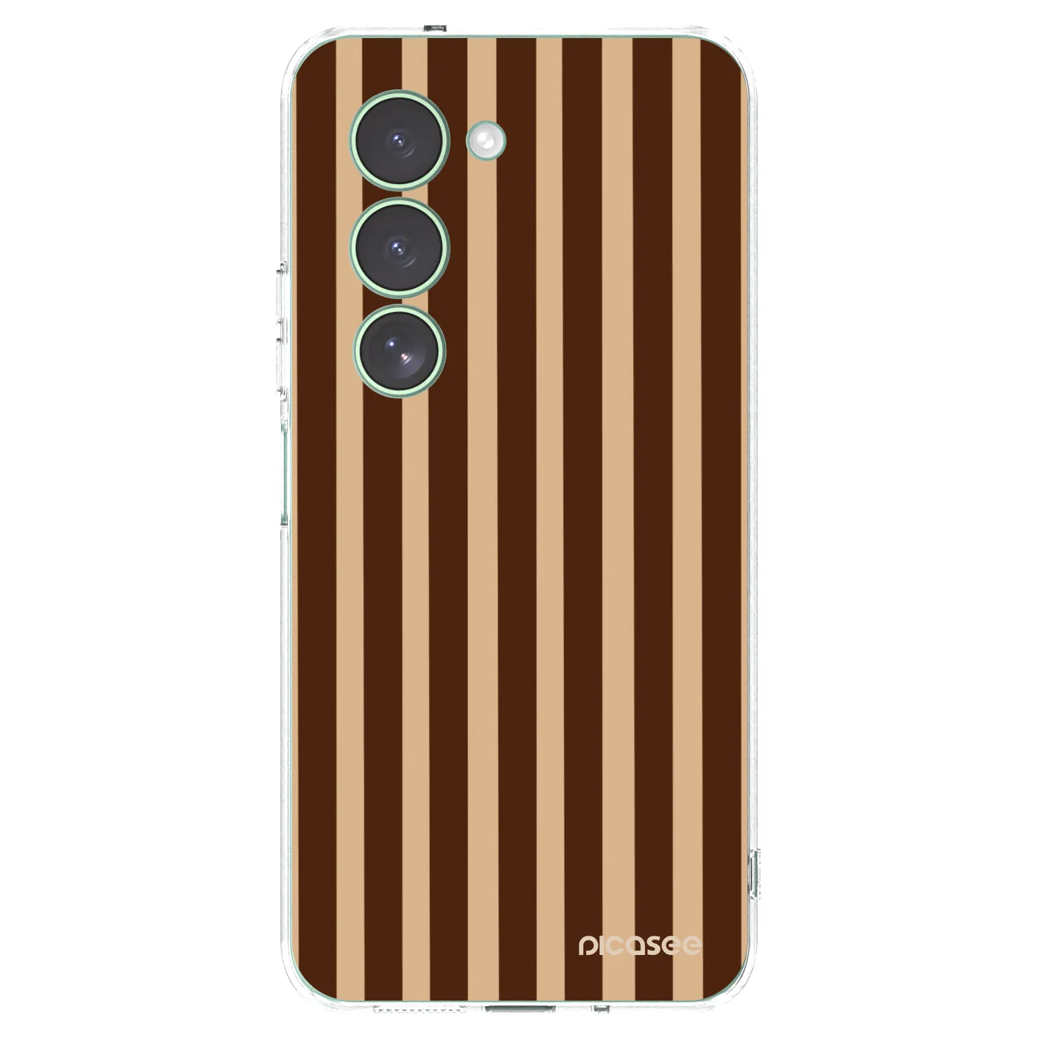 Picasee silikonska prozirna maskica za Xiaomi Redmi 15 5G - Brown lines