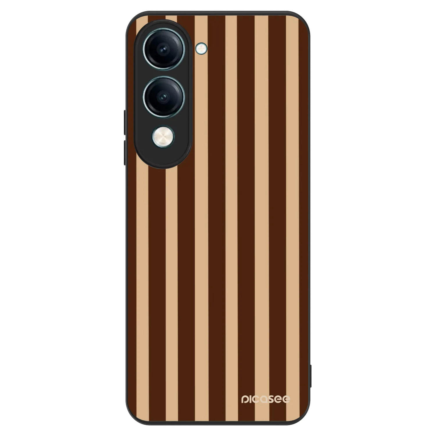 Picasee ULTIMATE CASE za Vivo Y29s 5G - Brown lines