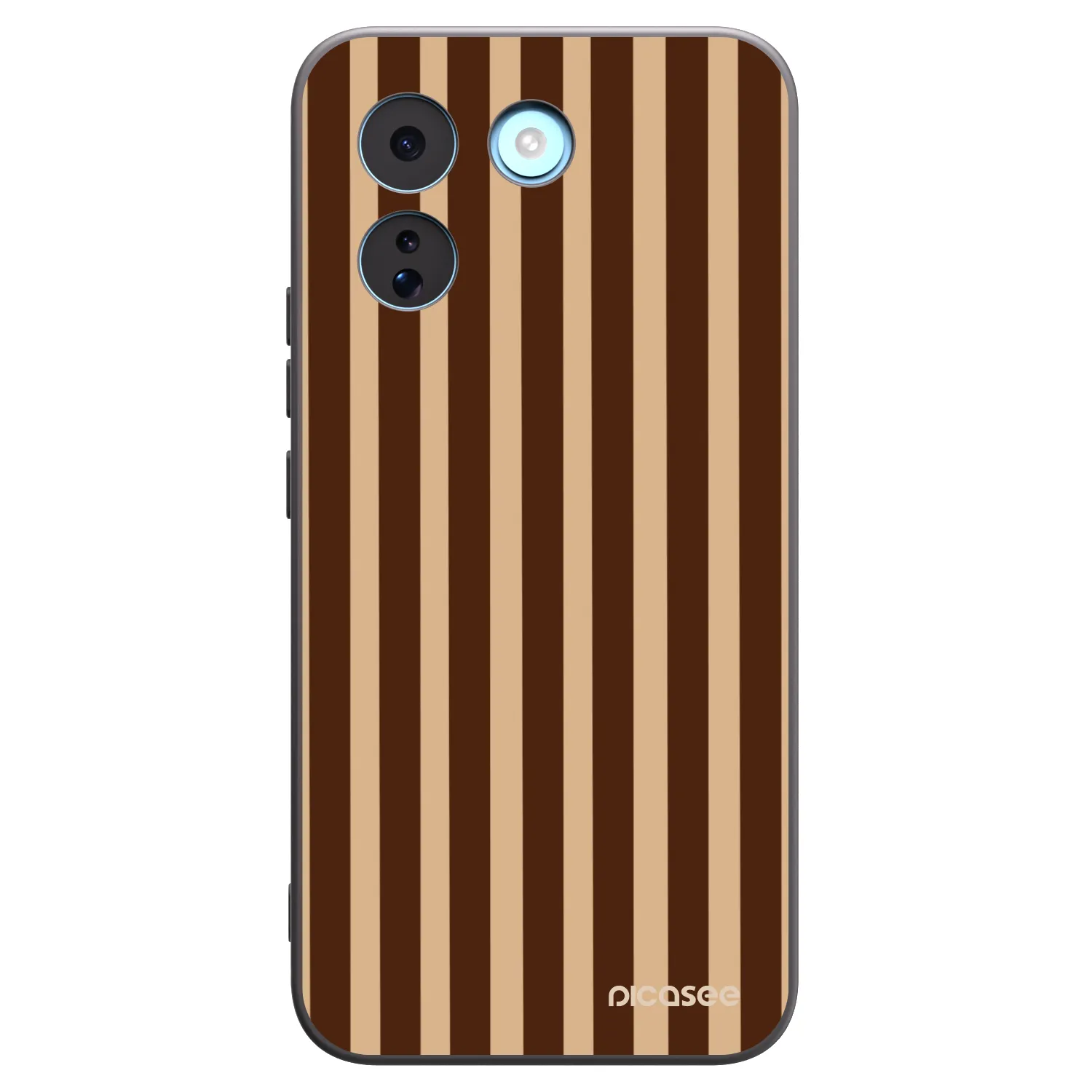 Picasee crna silikonska maskica za Xiaomi Redmi Note 17 Pro MAX 5G - Brown lines