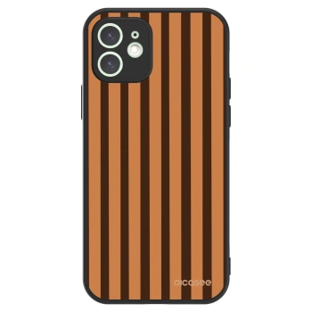 Picasee ULTIMATE CASE MagSafe za Apple iPhone 12 - Caramel lines
