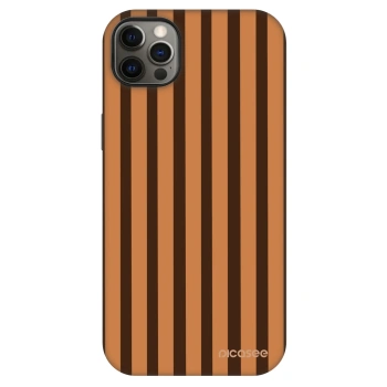 Maskica za Apple iPhone 12 Pro Max - Caramel lines