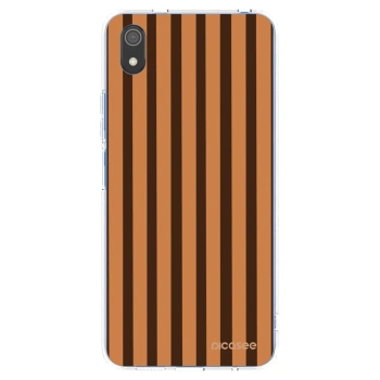Picasee silikonska prozirna maskica za Xiaomi Redmi 7A - Caramel lines
