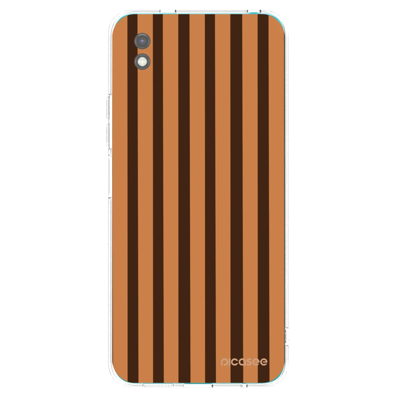 Picasee crna silikonska maskica za Xiaomi Redmi 9A - Caramel lines