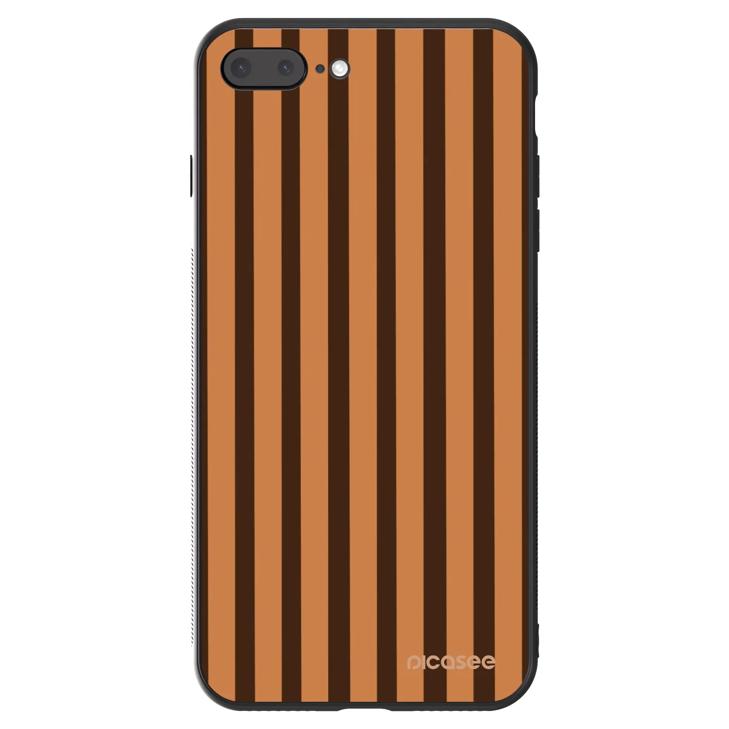 Picasee ULTIMATE CASE za Apple iPhone 8 Plus - Caramel lines