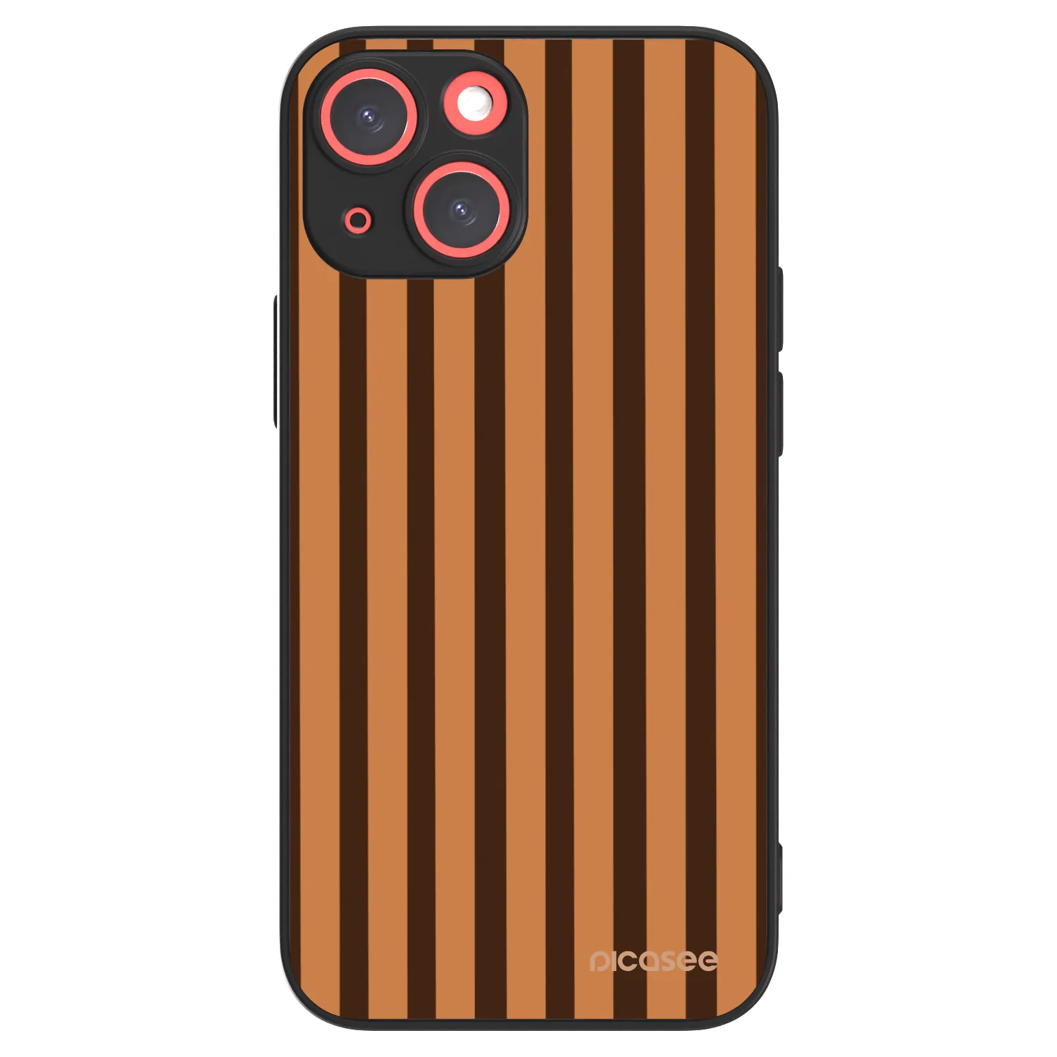 Picasee ULTIMATE CASE MagSafe za Apple iPhone 13 mini - Caramel lines