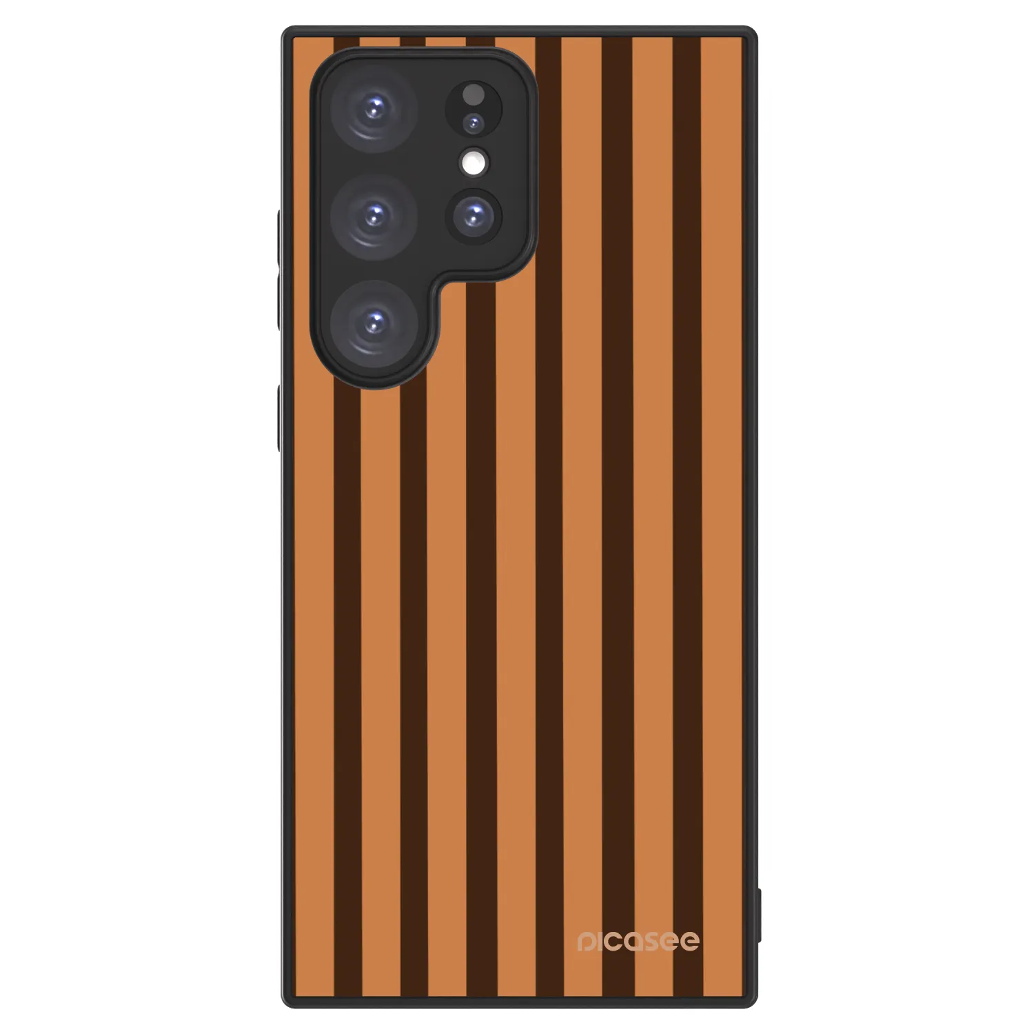 Picasee ULTIMATE CASE PowerShare za Samsung Galaxy S23 Ultra 5G - Caramel lines