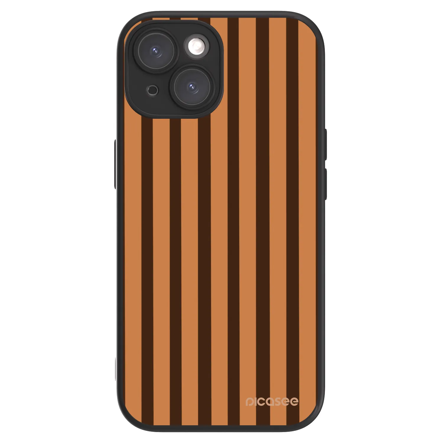 Picasee ULTIMATE CASE MagSafe za Apple iPhone 15 - Caramel lines