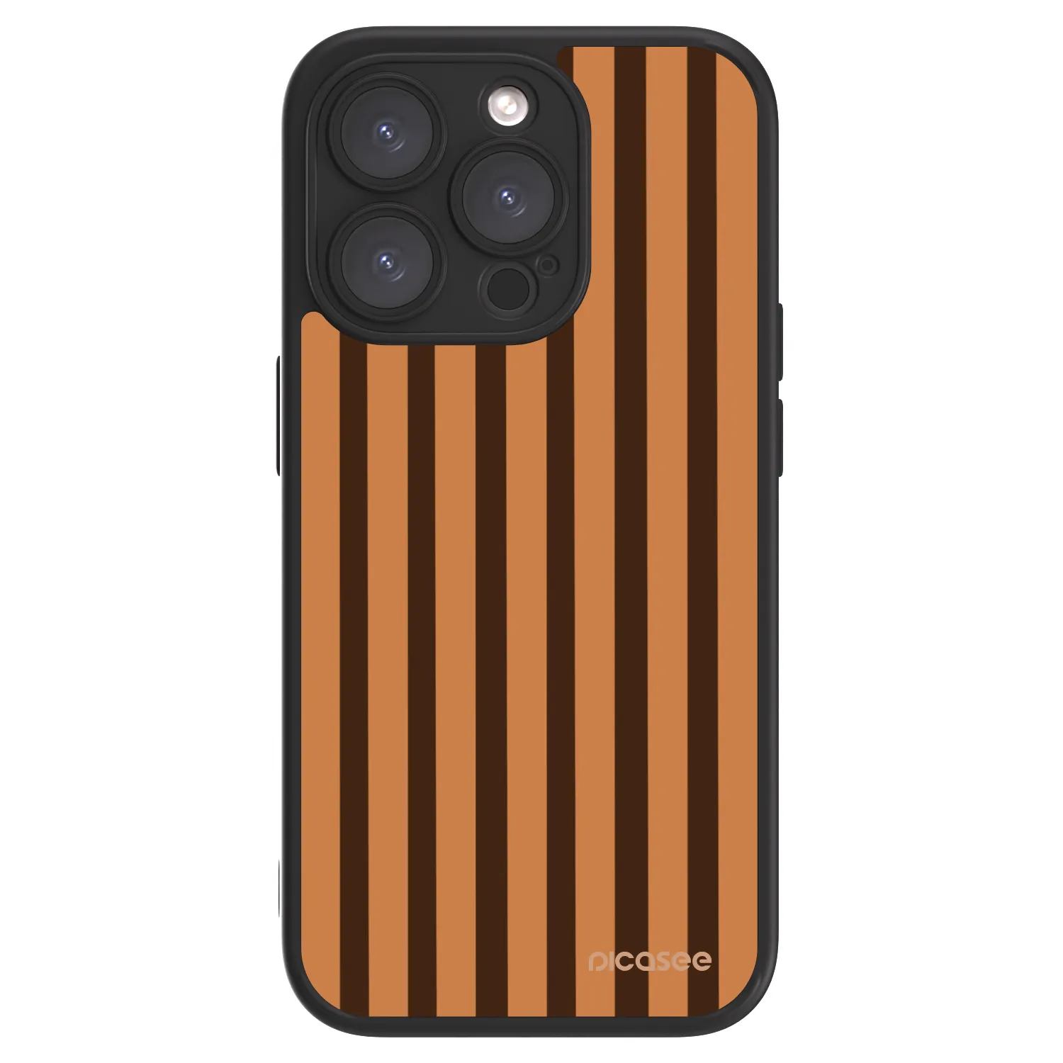 Picasee ULTIMATE CASE MagSafe za Apple iPhone 15 Pro - Caramel lines