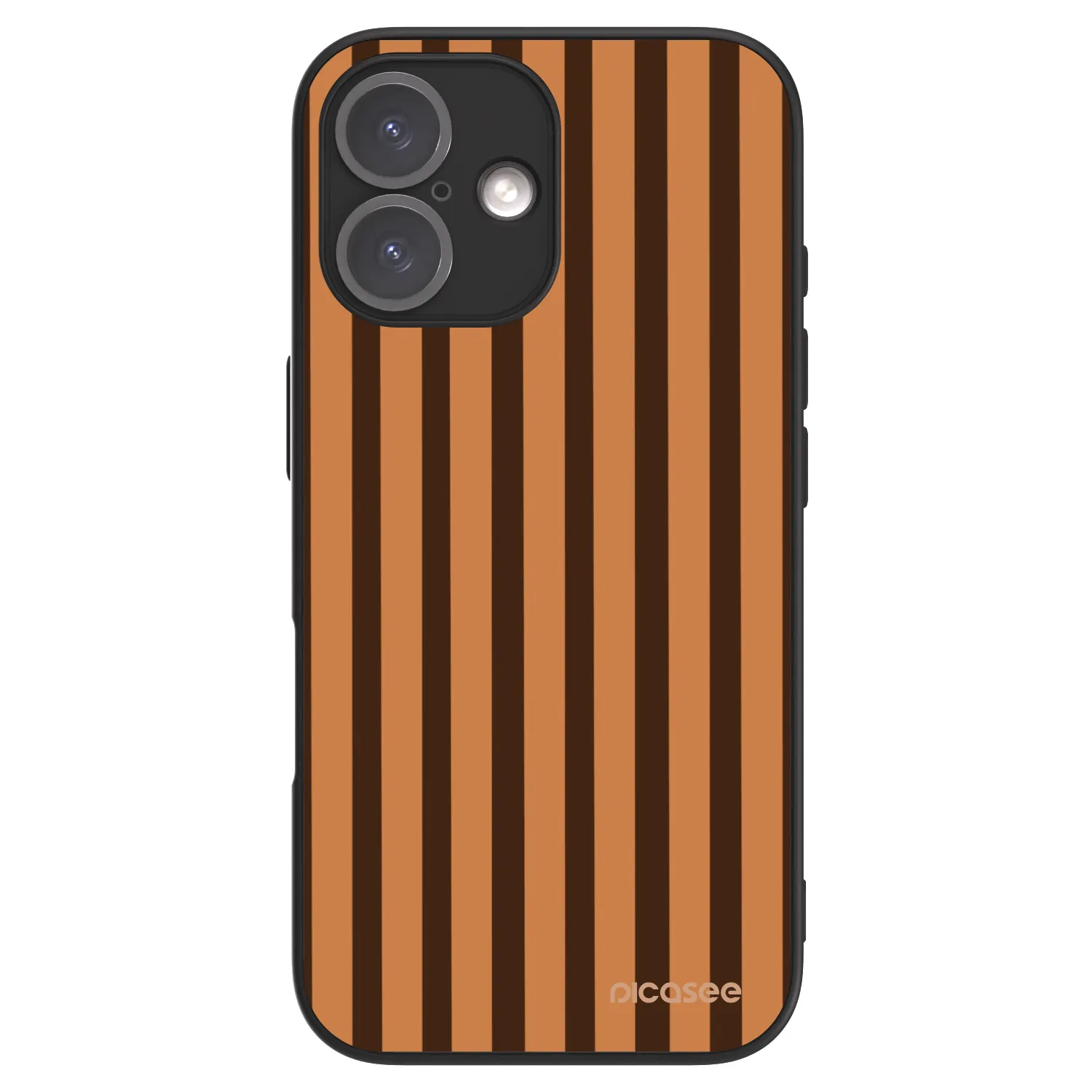 Picasee ULTIMATE CASE MagSafe za Apple iPhone 16 - Caramel lines