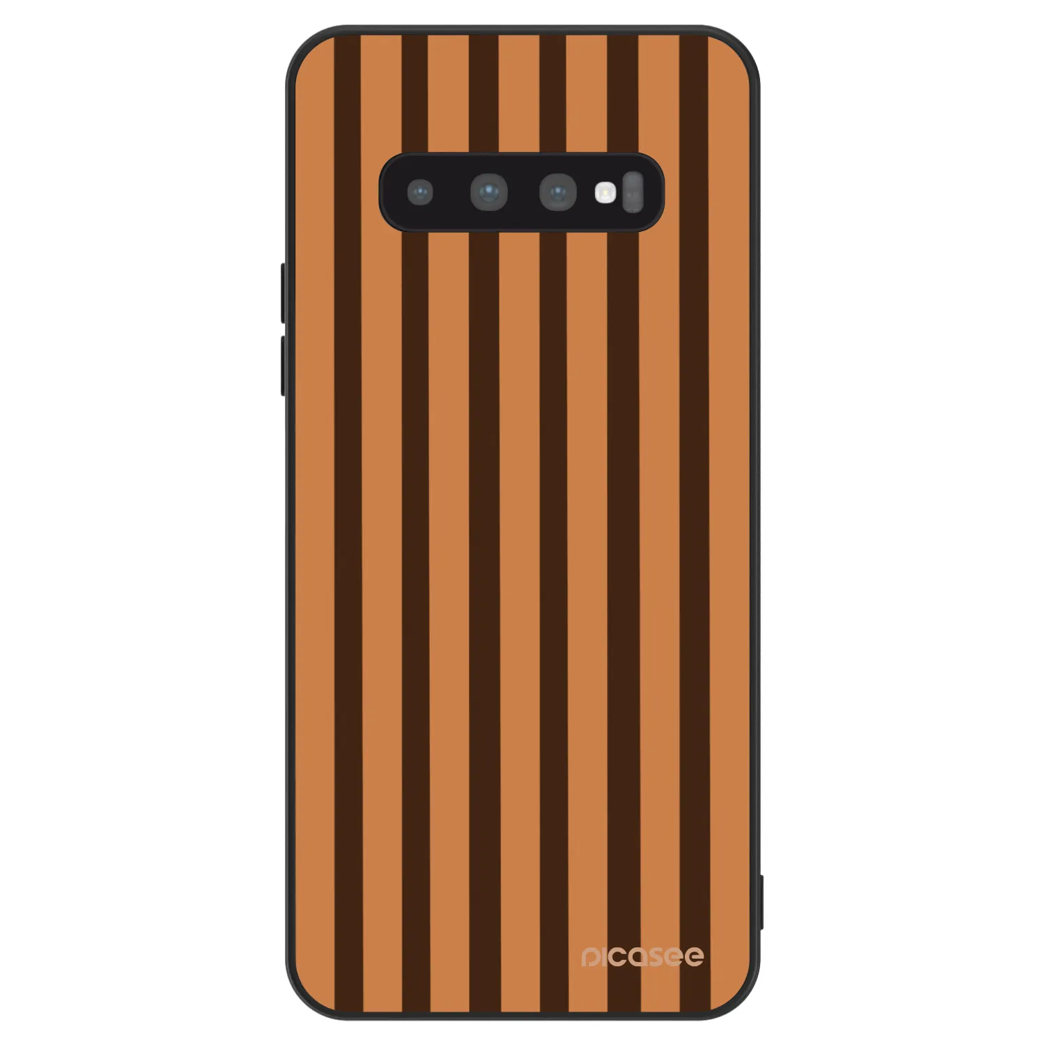 Picasee ULTIMATE CASE za Samsung Galaxy S10 Plus G975 - Caramel lines