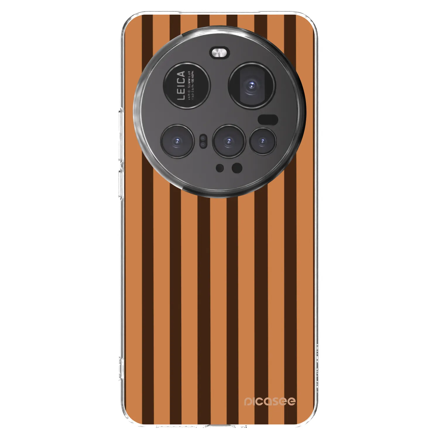 Picasee silikonska prozirna maskica za Xiaomi 15 Ultra - Caramel lines