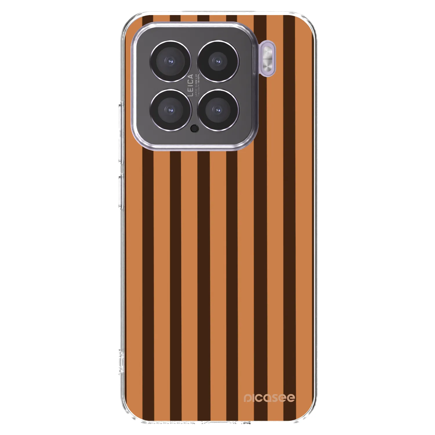 Picasee silikonska prozirna maskica za Xiaomi 15 - Caramel lines