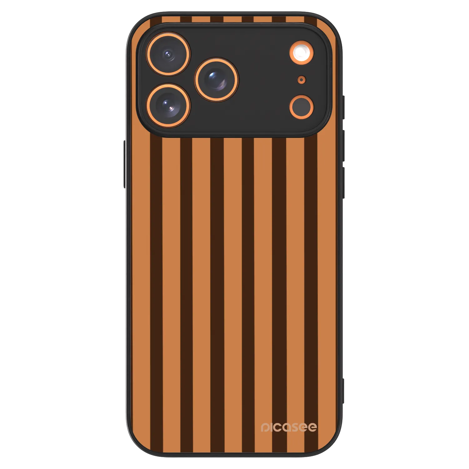 Picasee ULTIMATE CASE MagSafe za Apple iPhone 17 Pro Max - Caramel lines