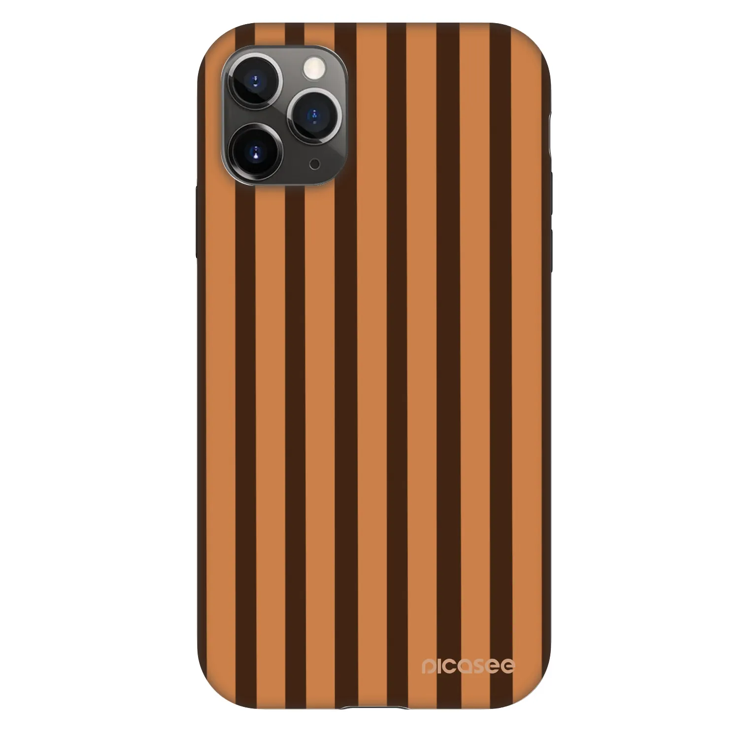 Picasee Fashion Case za Apple iPhone 11 Pro - Caramel lines