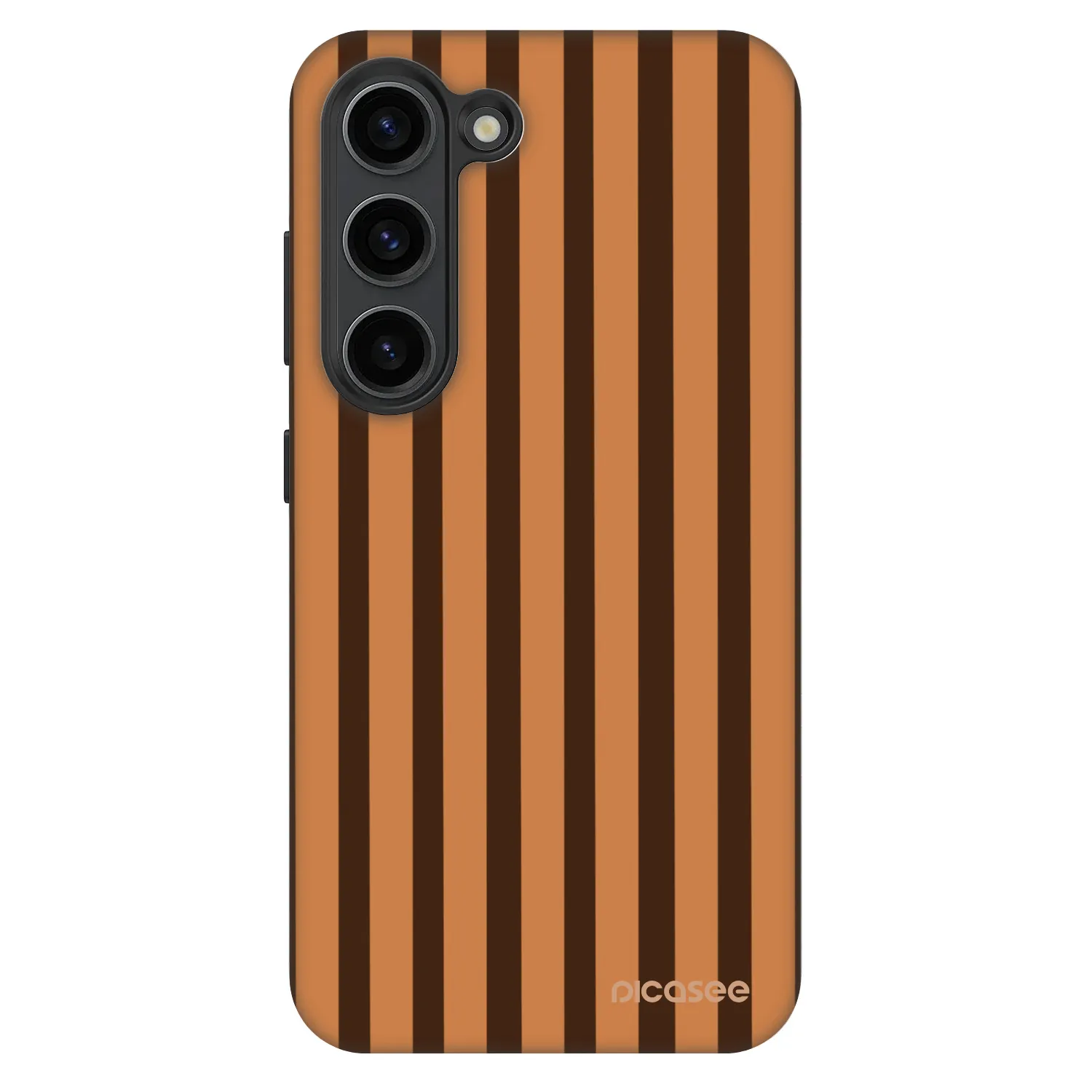 Picasee Fashion Case za Samsung Galaxy S23+ 5G - Caramel lines