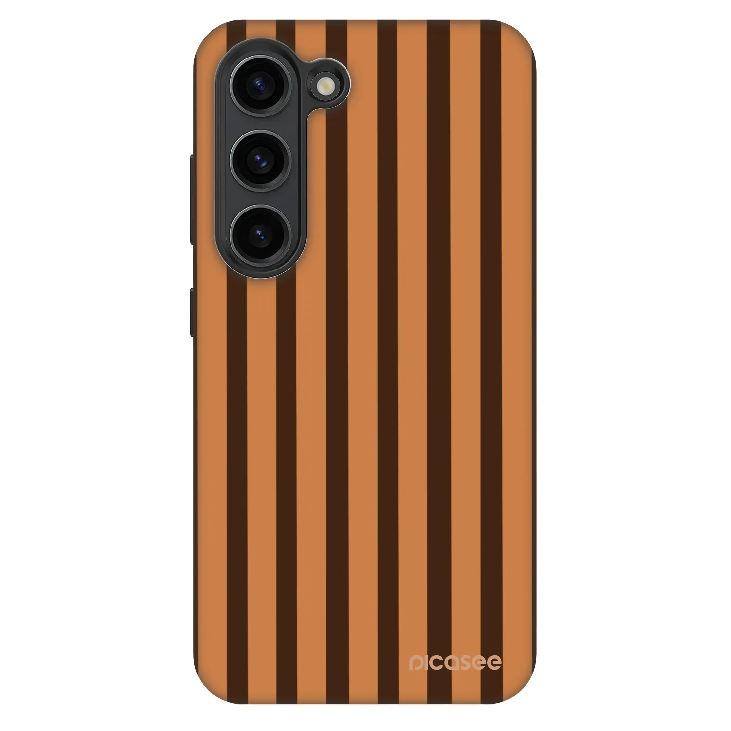 Picasee Fashion Case za Samsung Galaxy S23 5G - Caramel lines