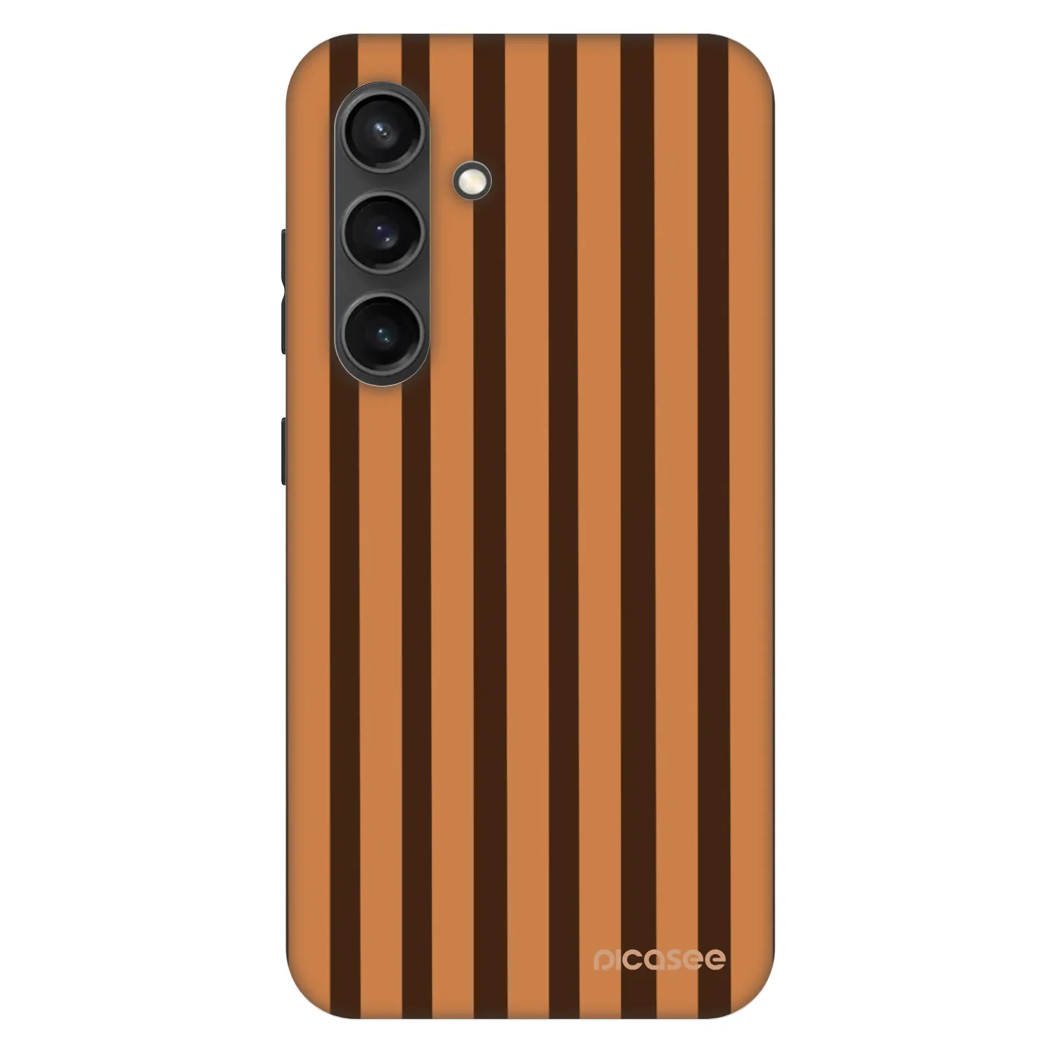 Picasee Fashion Case PowerShare pro Samsung Galaxy S24 S921B 5G - Caramel lines
