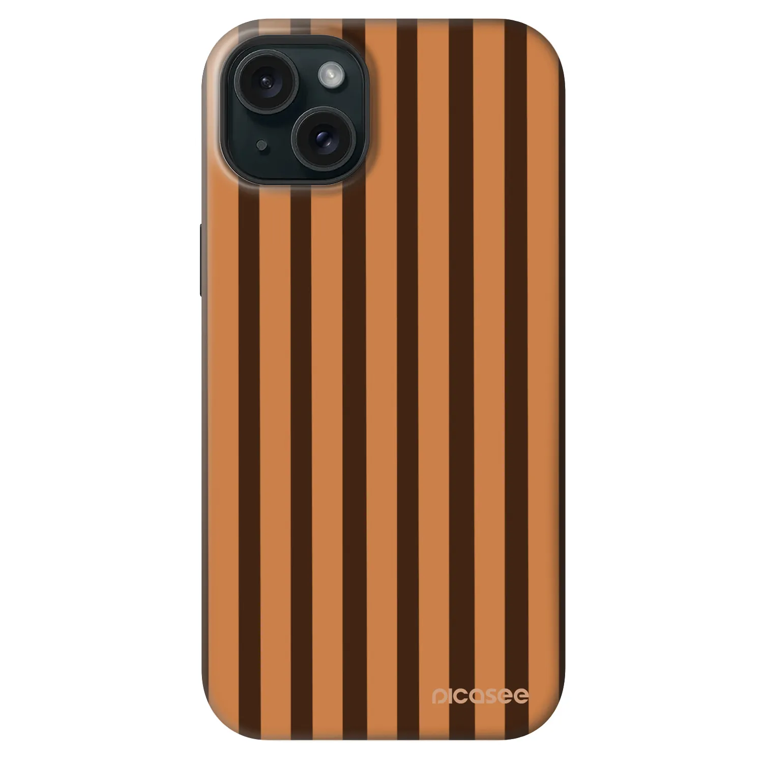 Picasee Fashion Case MagSafe za Apple iPhone 14 Plus - Caramel lines