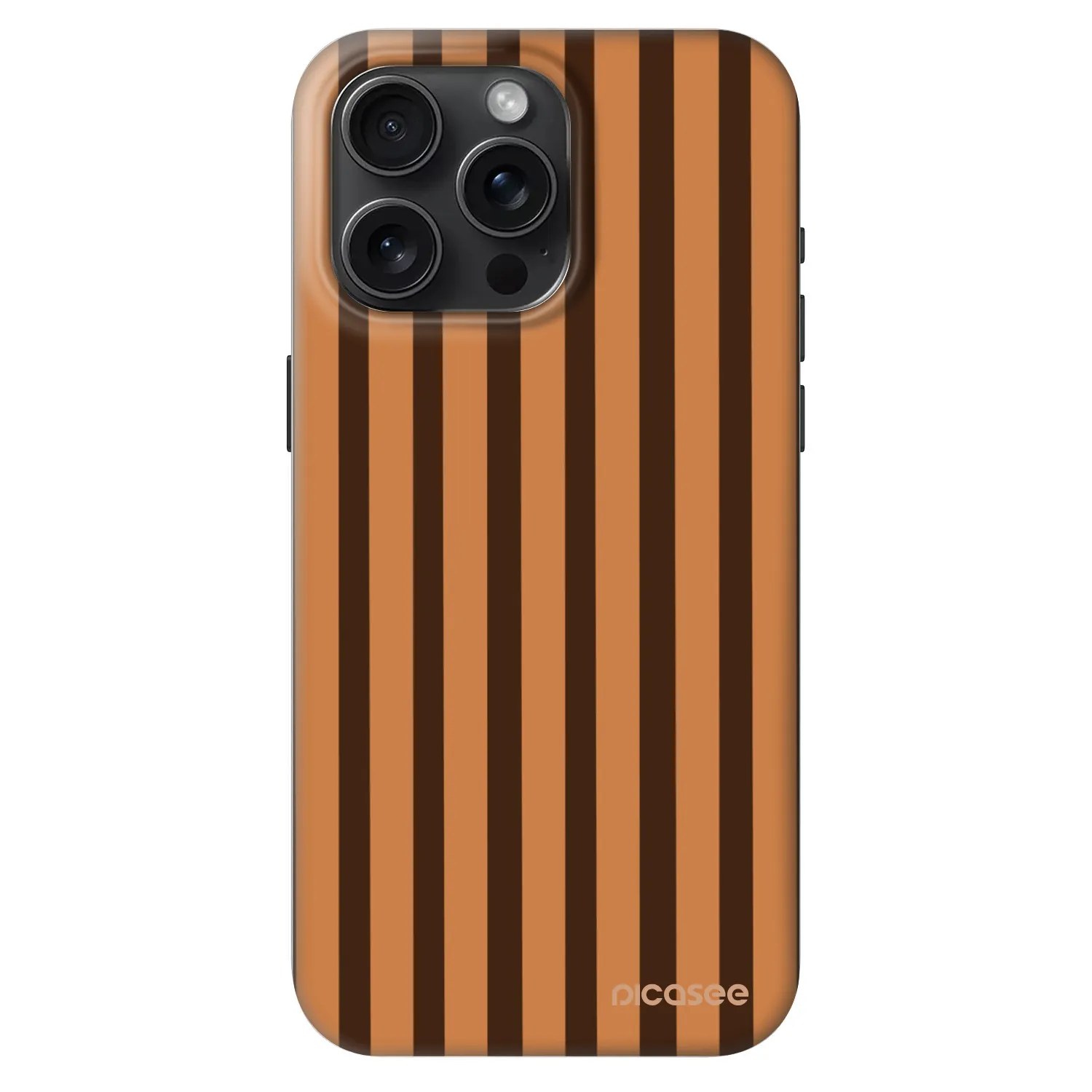 Picasee Fashion Case MagSafe za Apple iPhone 15 Pro Max - Caramel lines