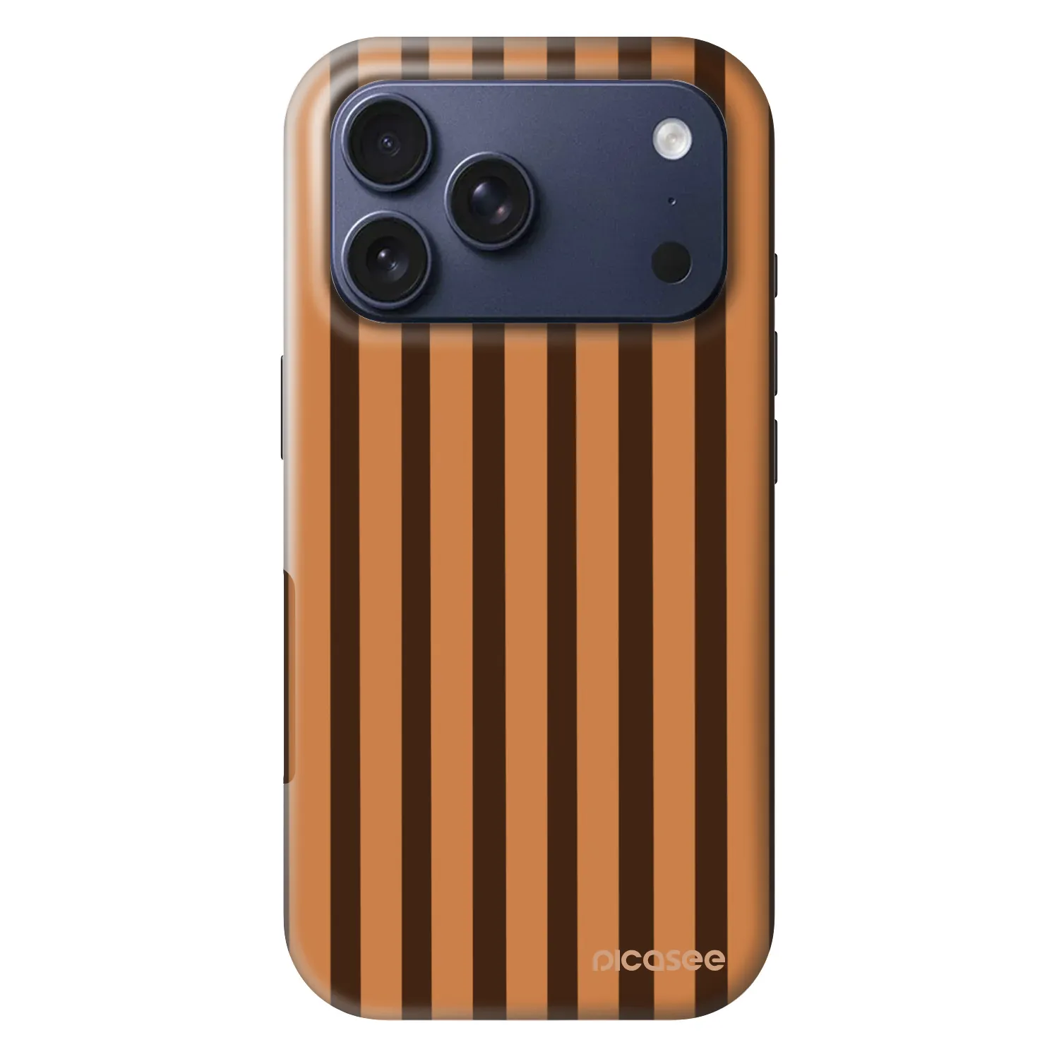 Picasee Fashion Case MagSafe za Apple iPhone 17 Pro - Caramel lines