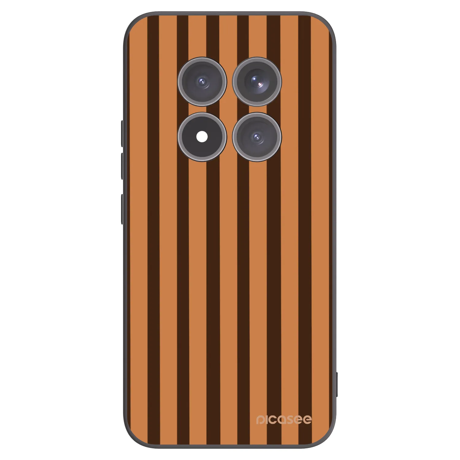 Picasee crna silikonska maskica za Xiaomi Redmi Note 15 Pro+ - Caramel lines