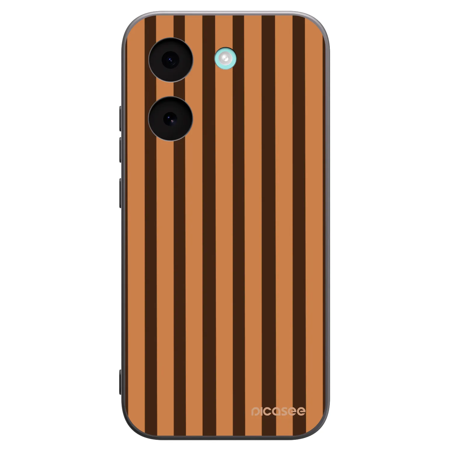 Picasee crna silikonska maskica za Xiaomi Poco X8 Pro - Caramel lines