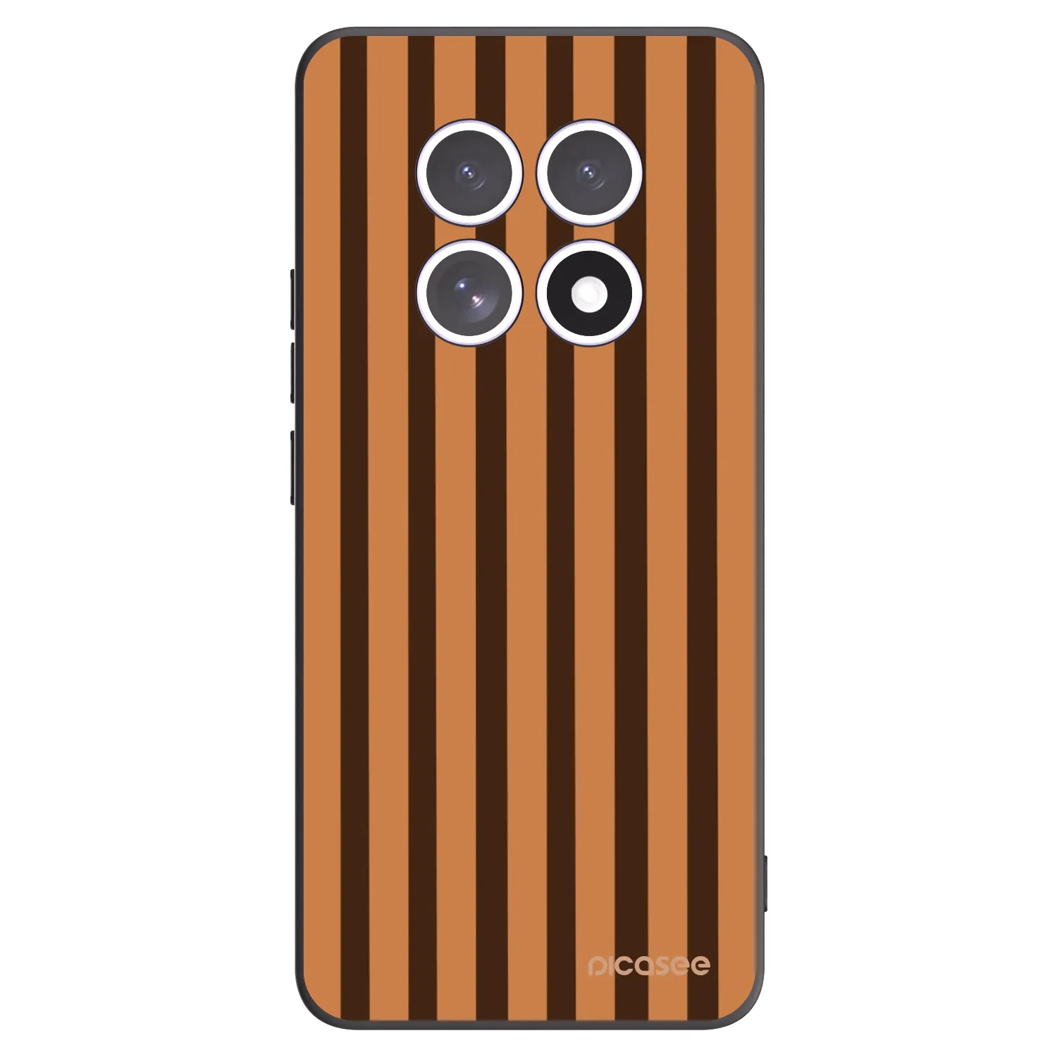 Picasee crna silikonska maskica za Xiaomi Redmi Note 15 5G - Caramel lines