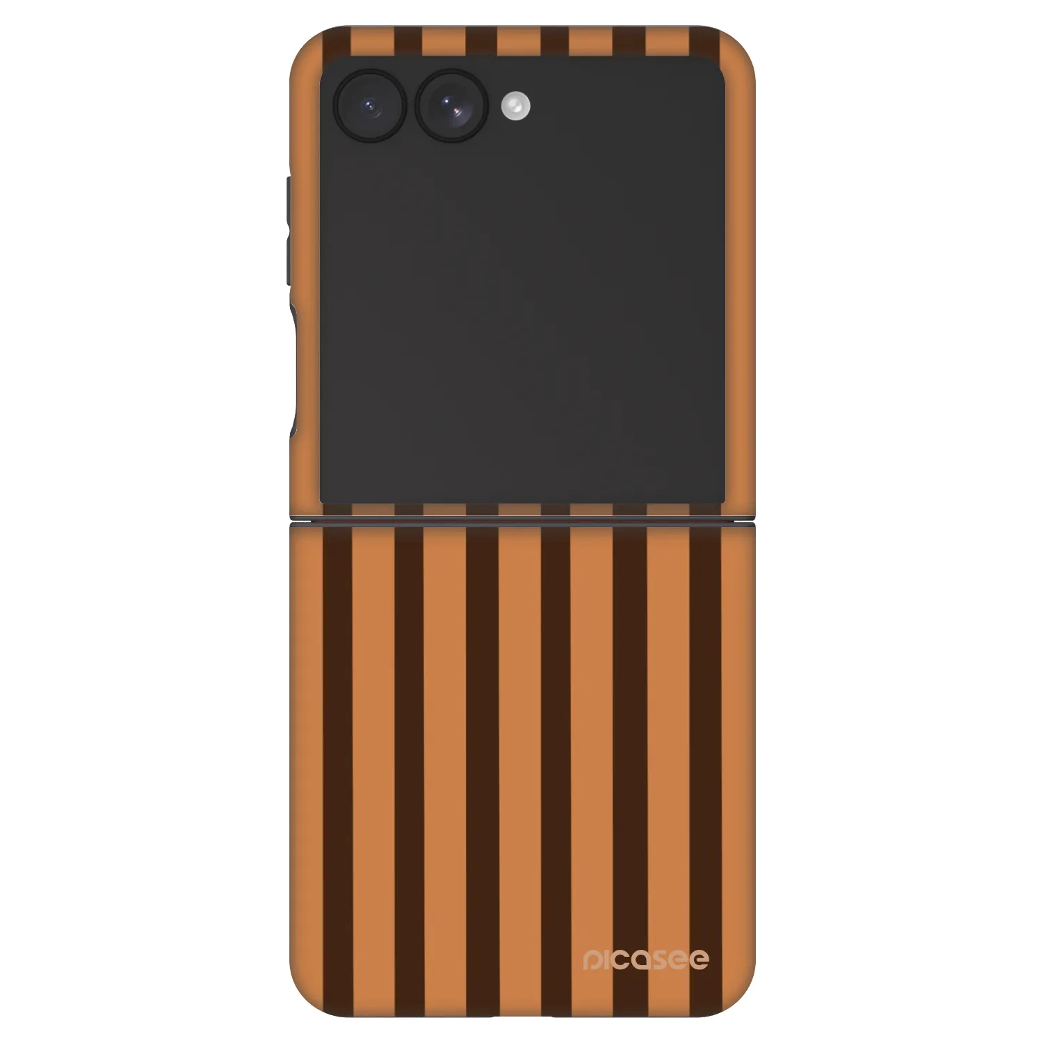 Picasee Fashion Case za Samsung Galaxy Z Flip7 5G - Caramel lines