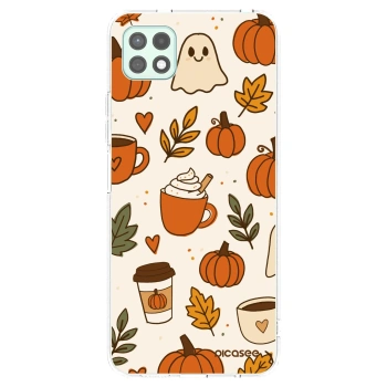 Picasee silikonska prozirna maskica za Samsung Galaxy A22 A226B 5G - Fall vibes
