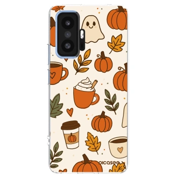 Picasee silikonska prozirna maskica za Xiaomi 11T Pro - Fall vibes