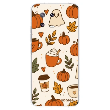 Picasee silikonska prozirna maskica za Xiaomi 13 Pro - Fall vibes