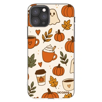 Picasee silikonska prozirna maskica za Apple iPhone 11 Pro - Fall vibes