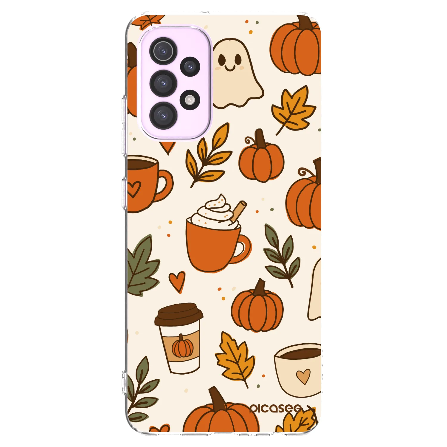 Picasee silikonska prozirna maskica za Samsung Galaxy A32 5G A326B - Fall vibes