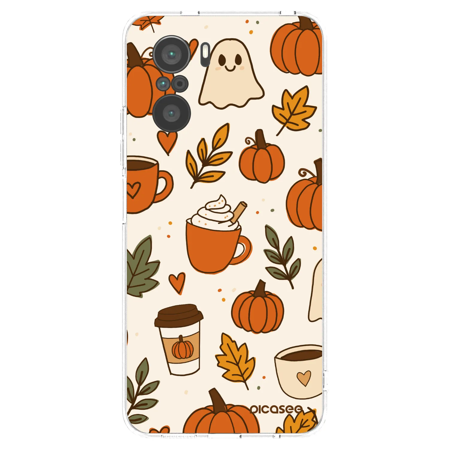 Picasee silikonska prozirna maskica za Xiaomi Poco F3 - Fall vibes