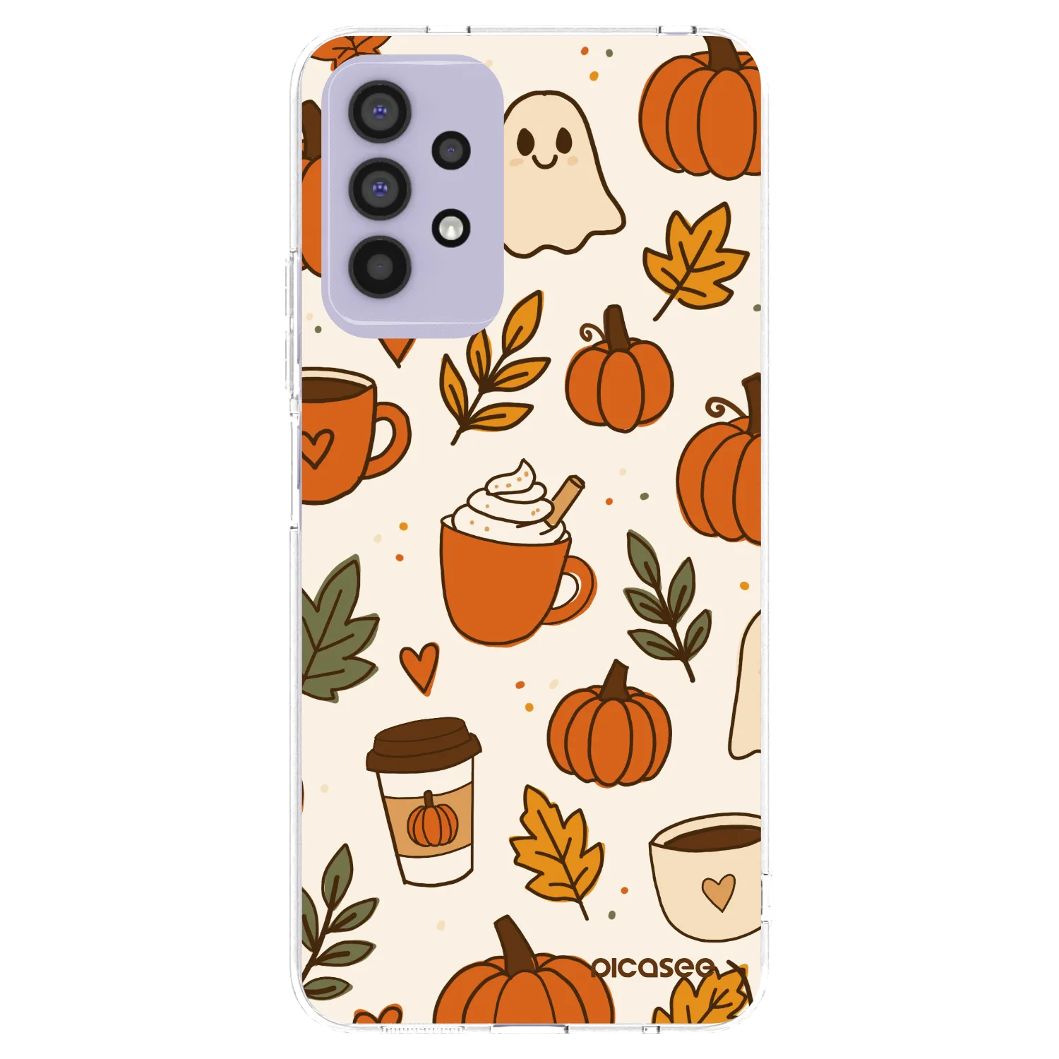 Picasee silikonska prozirna maskica za Samsung Galaxy A32 4G SM-A325F - Fall vibes