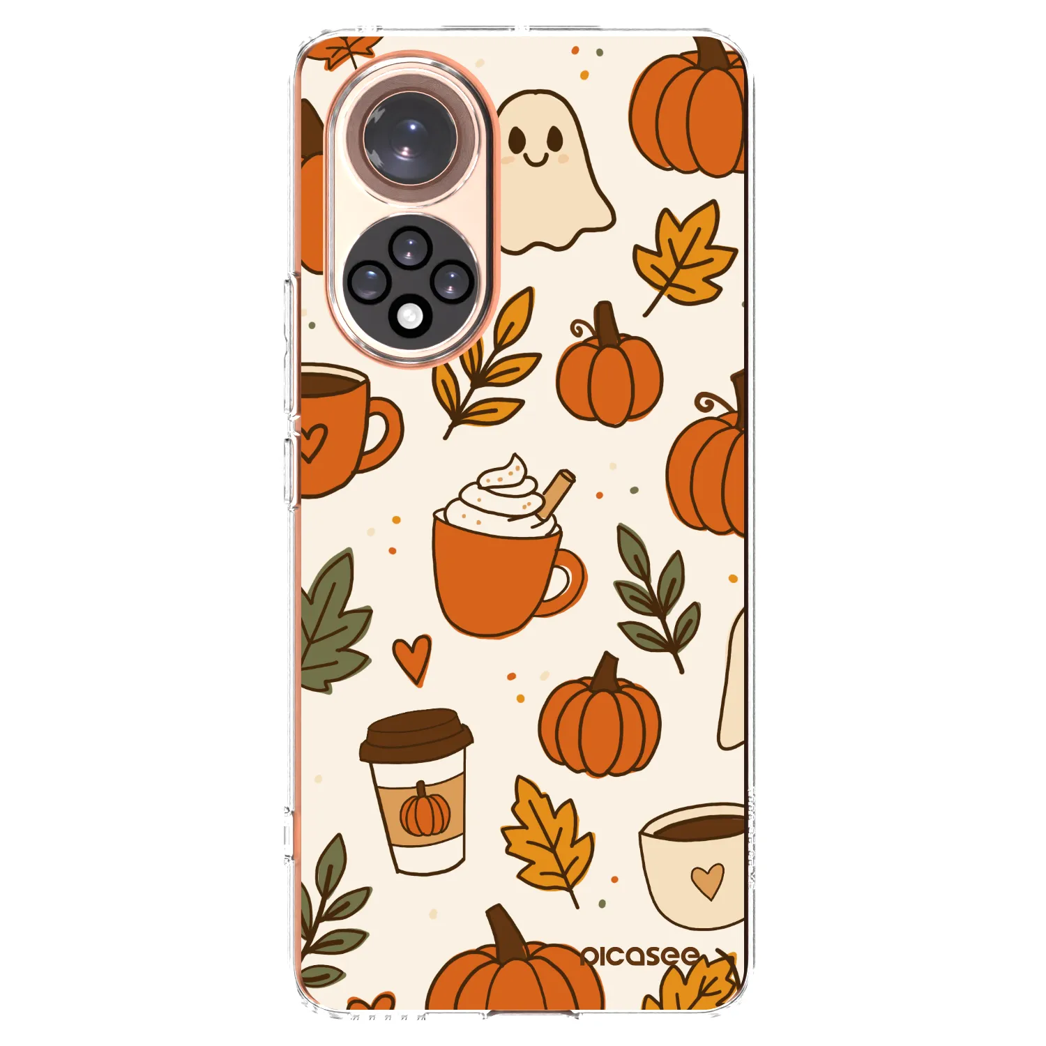Picasee silikonska prozirna maskica za Huawei Nova 9 - Fall vibes