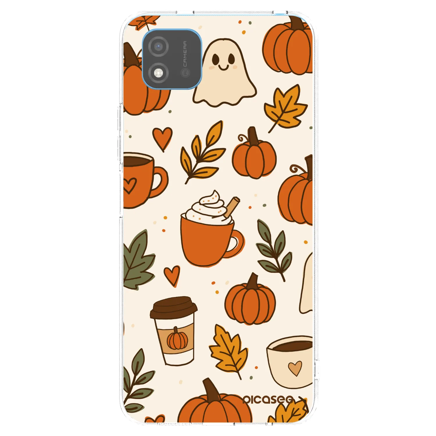 Picasee silikonska prozirna maskica za Realme C11 (2021) - Fall vibes