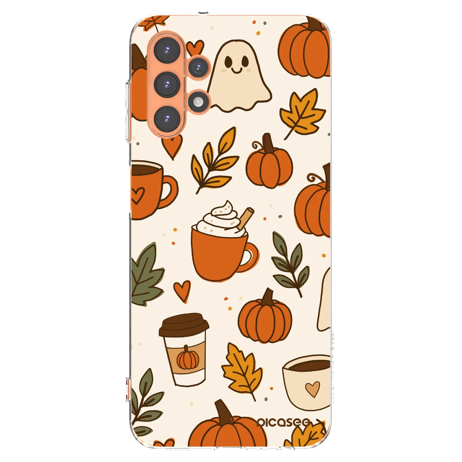 Picasee silikonska prozirna maskica za Samsung Galaxy A13 4G A135 - Fall vibes