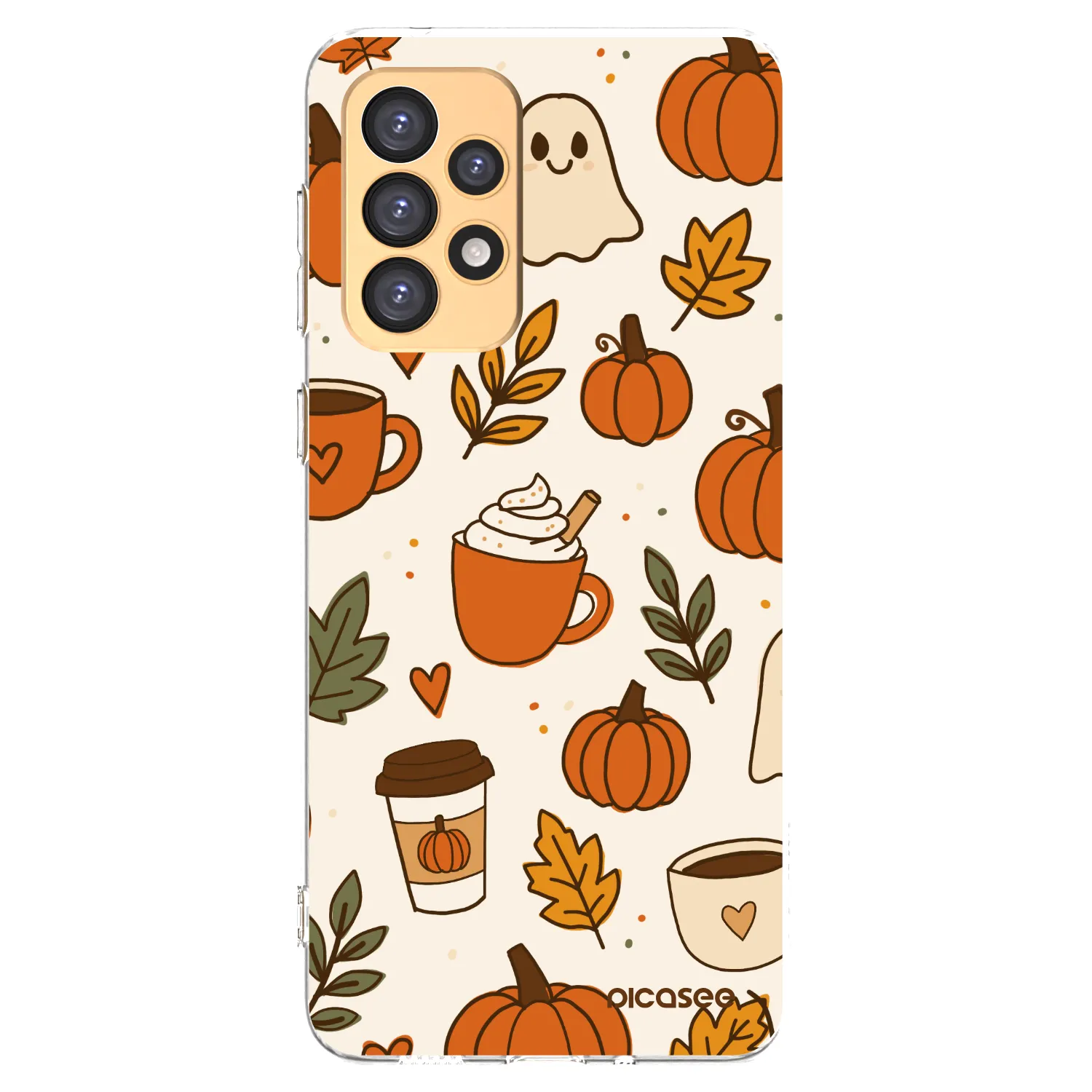 Picasee silikonska prozirna maskica za Samsung Galaxy A33 5G A336 - Fall vibes