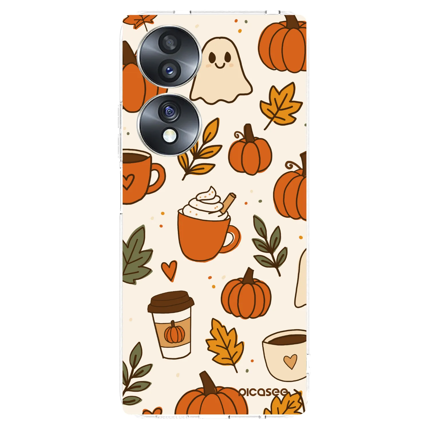Picasee silikonska prozirna maskica za Honor 70 - Fall vibes