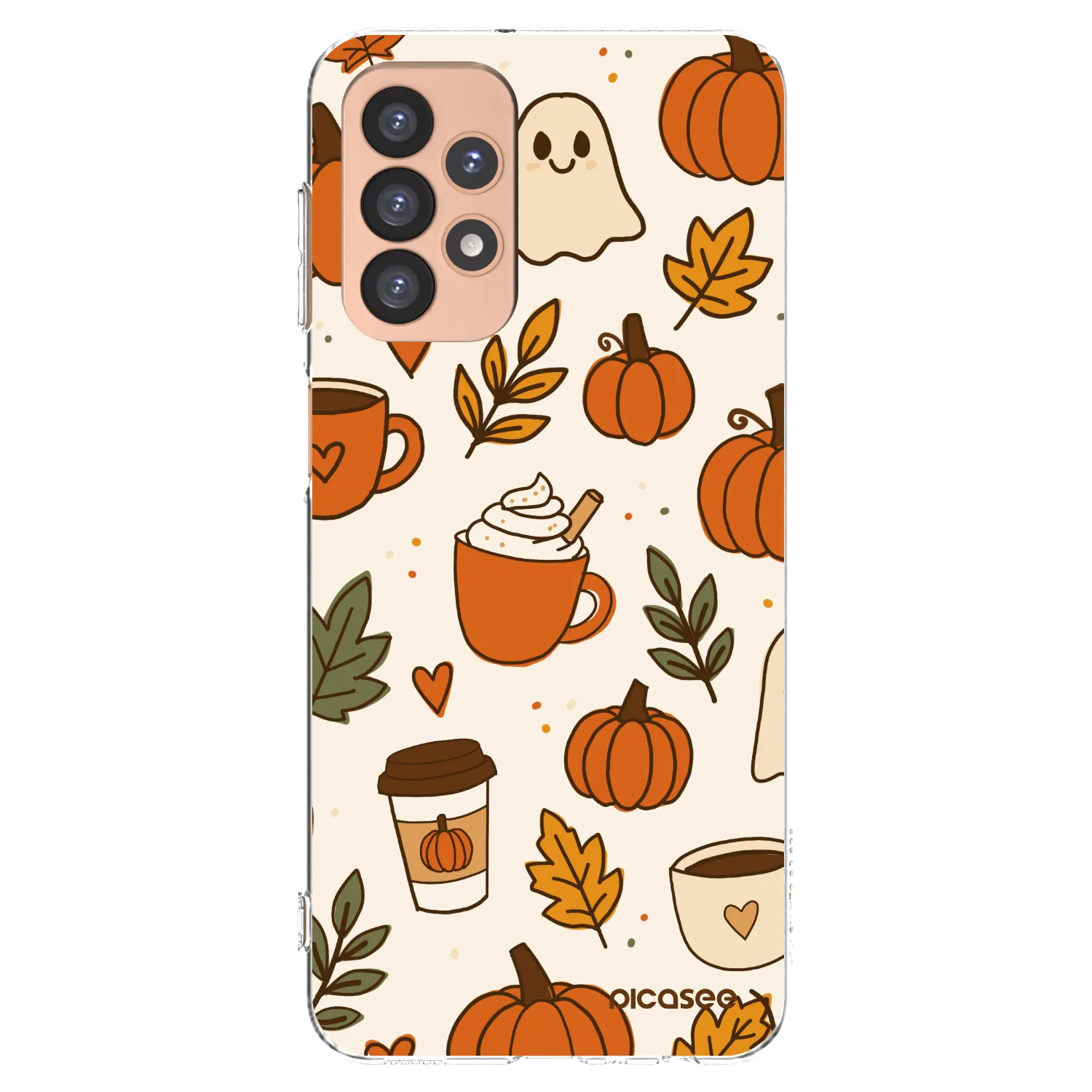 Picasee silikonska prozirna maskica za Samsung Galaxy A23 A236B 5G - Fall vibes