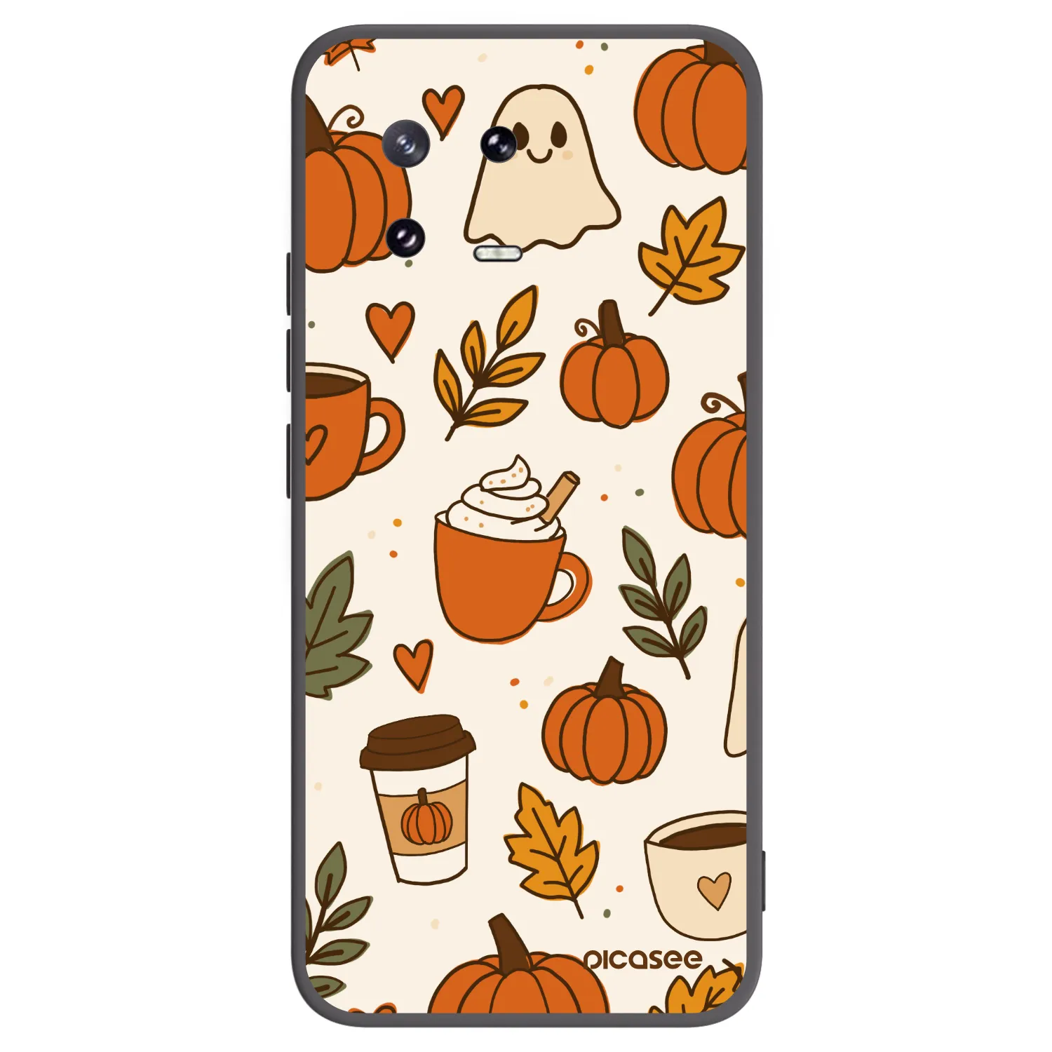 Picasee crna silikonska maskica za Xiaomi 13 Pro - Fall vibes
