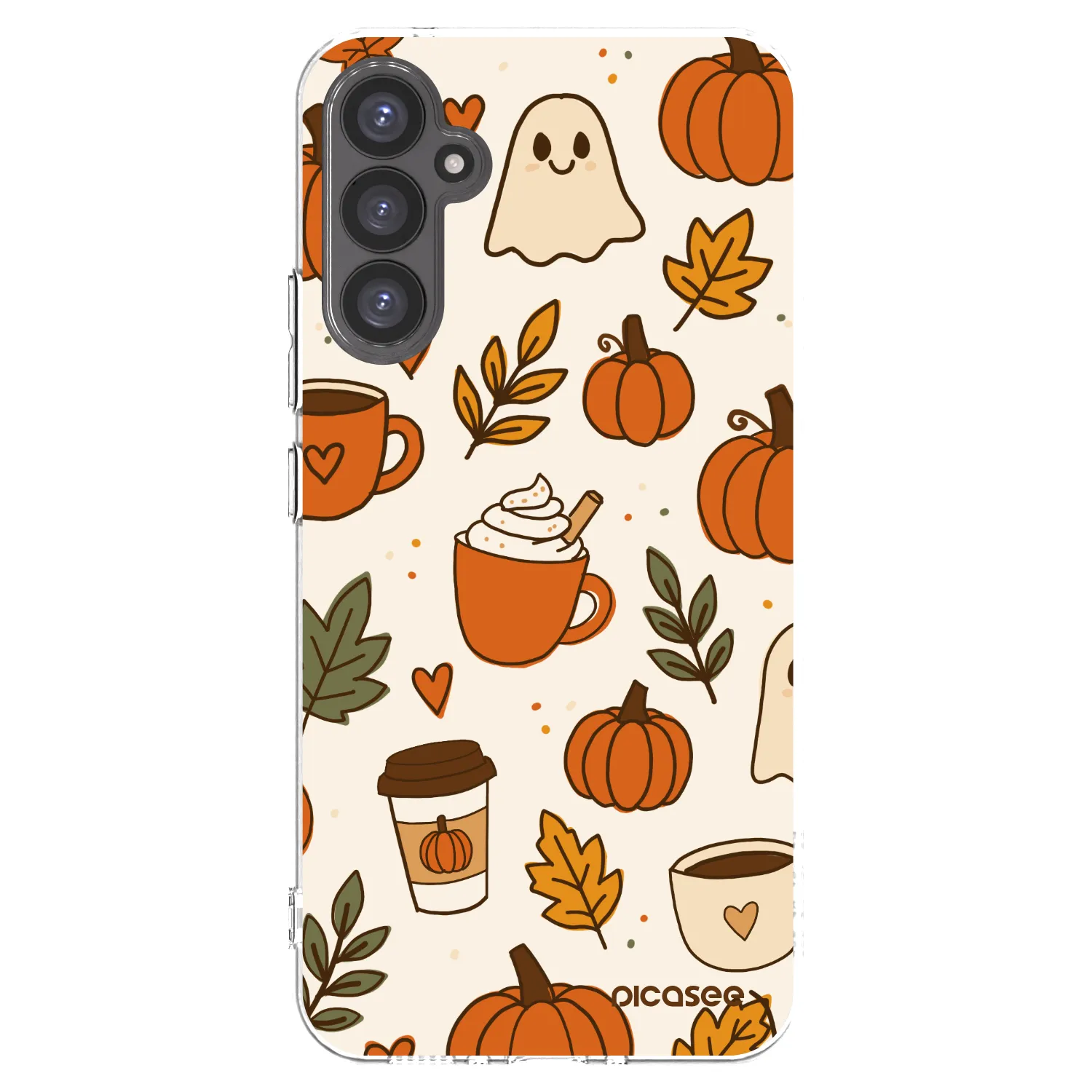 Picasee silikonska prozirna maskica za Samsung Galaxy A34 5G A346B - Fall vibes