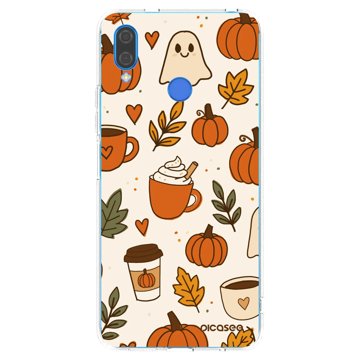 Picasee silikonska prozirna maskica za Huawei Nova 3i - Fall vibes