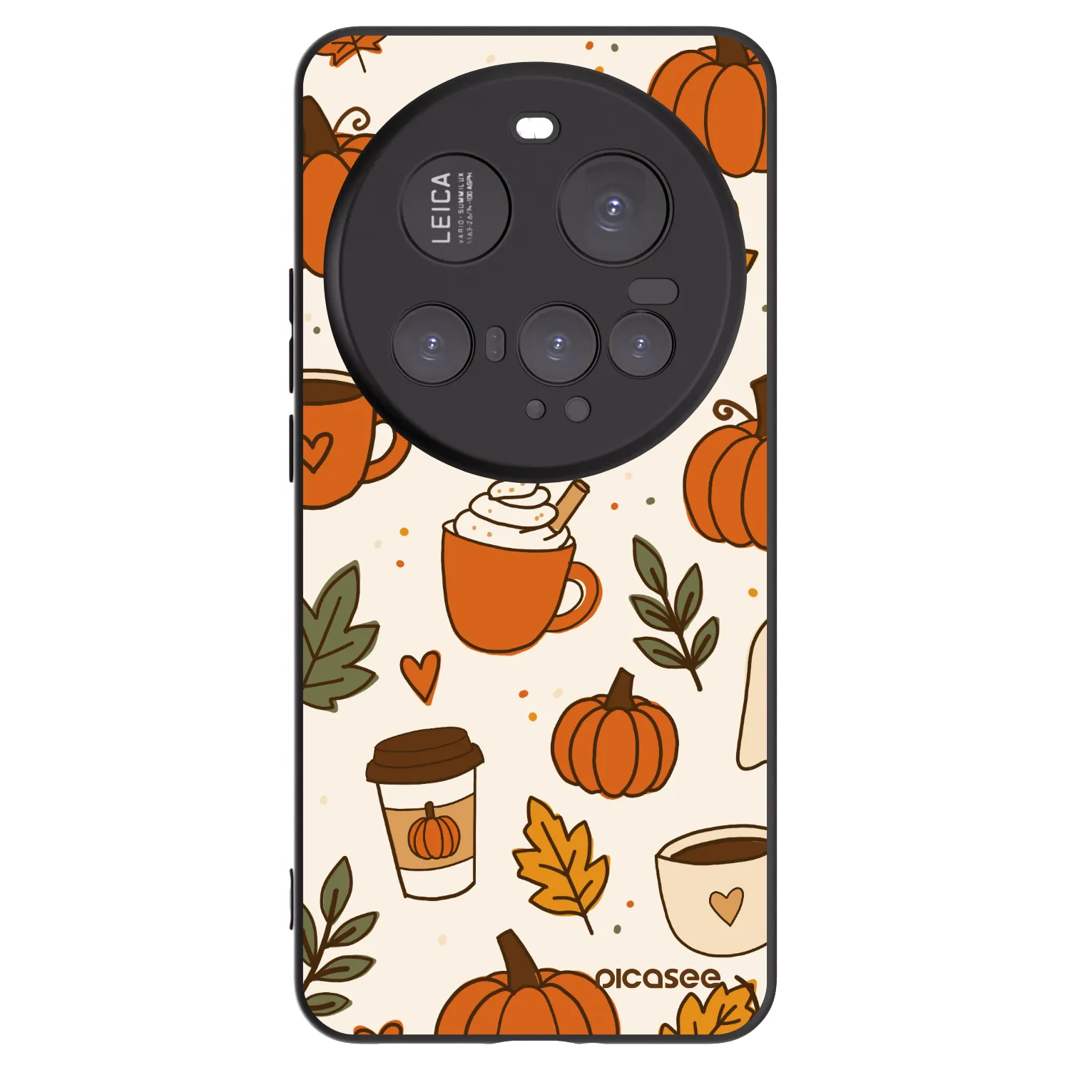 Picasee crna silikonska maskica za Xiaomi 15 Ultra - Fall vibes