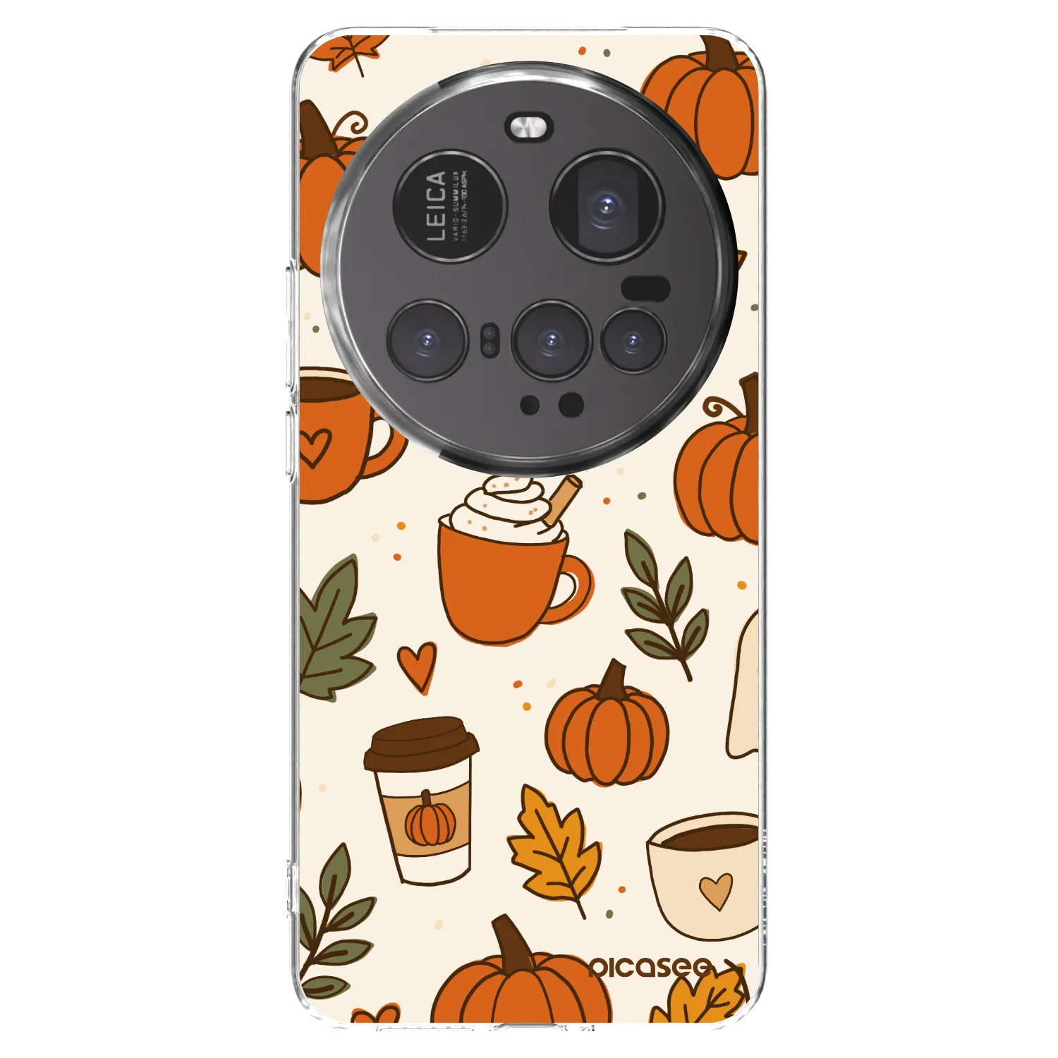 Picasee silikonska prozirna maskica za Xiaomi 15 Ultra - Fall vibes
