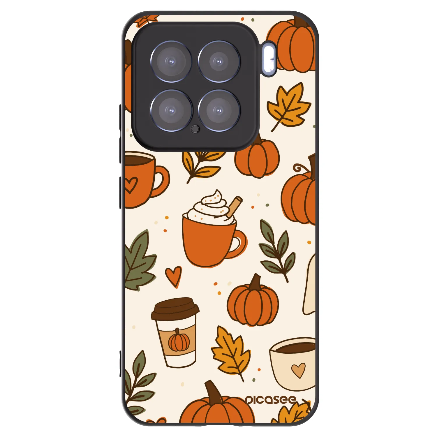 Picasee crna silikonska maskica za Xiaomi 15 - Fall vibes