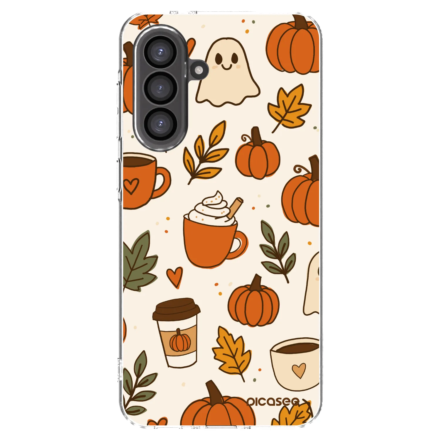 Picasee silikonska prozirna maskica za Samsung Galaxy A36 5G - Fall vibes