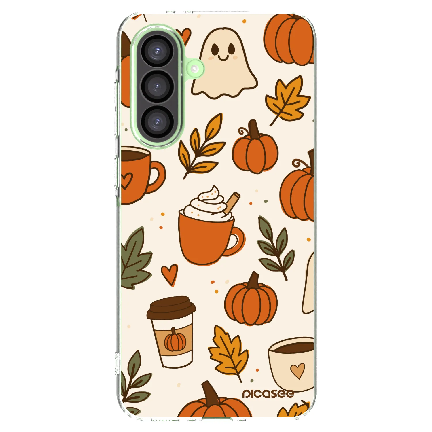 Picasee silikonska prozirna maskica za Samsung Galaxy A26 5G A266B - Fall vibes