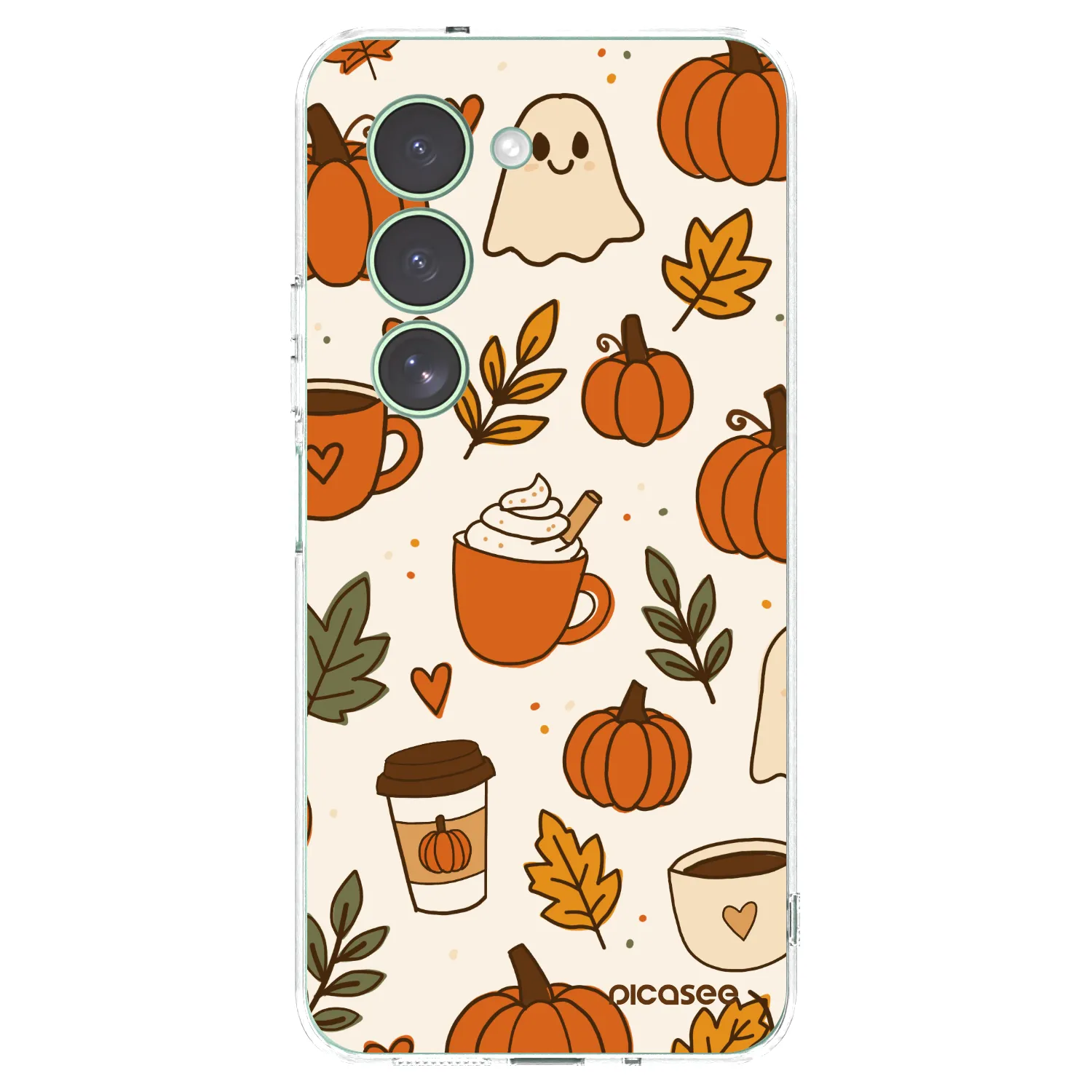 Picasee silikonska prozirna maskica za Xiaomi Redmi 15 5G - Fall vibes